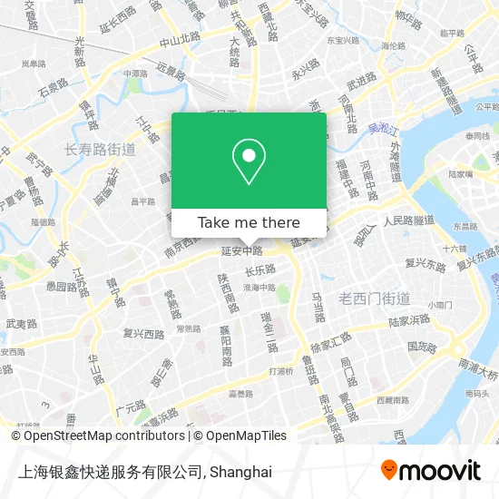 上海银鑫快递服务有限公司 map