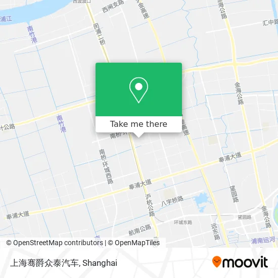 上海骞爵众泰汽车 map