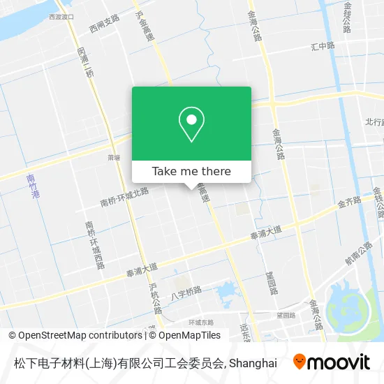松下电子材料(上海)有限公司工会委员会 map