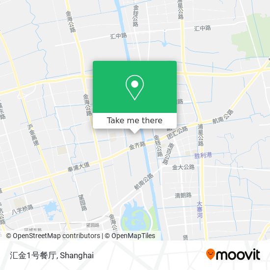 汇金1号餐厅 map