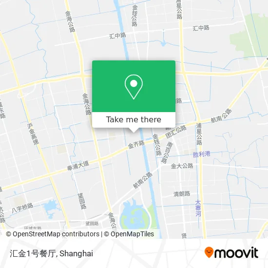 汇金1号餐厅 map