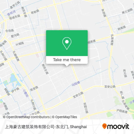 上海豪古建筑装饰有限公司-东北门 map