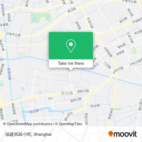 福建风味小吃 map