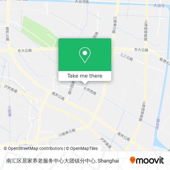 南汇区居家养老服务中心大团镇分中心 map
