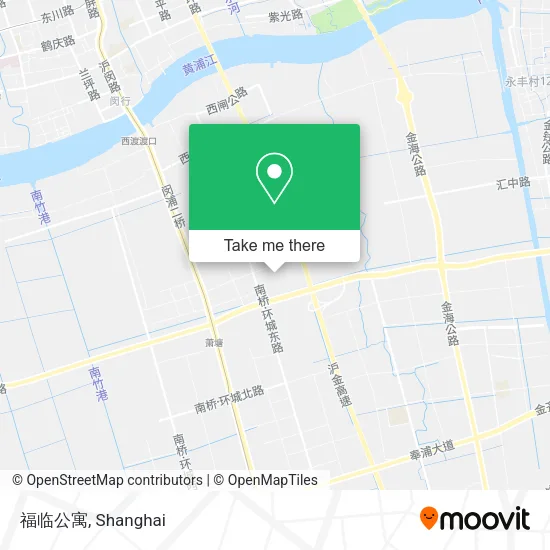 福临公寓 map