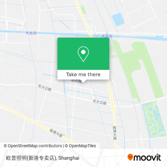 欧普照明(新港专卖店) map