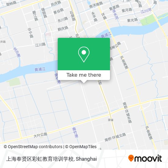上海奉贤区彩虹教育培训学校 map