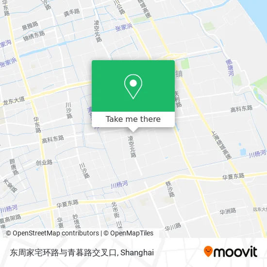 东周家宅环路与青暮路交叉口 map