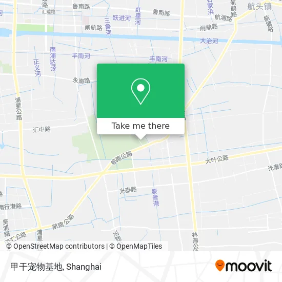 甲干宠物基地 map