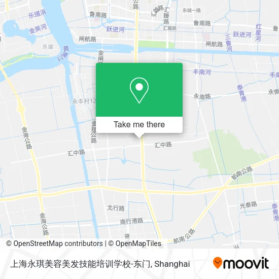 上海永琪美容美发技能培训学校-东门 map