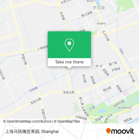 上海马陆佩贺果园 map