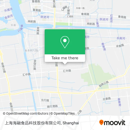 上海海融食品科技股份有限公司 map