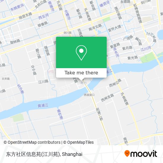 东方社区信息苑(江川苑) map