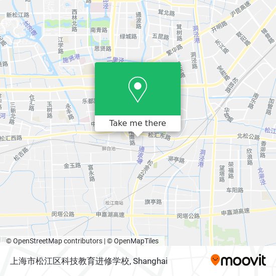 上海市松江区科技教育进修学校 map