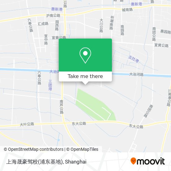 上海晟豪驾校(浦东基地) map