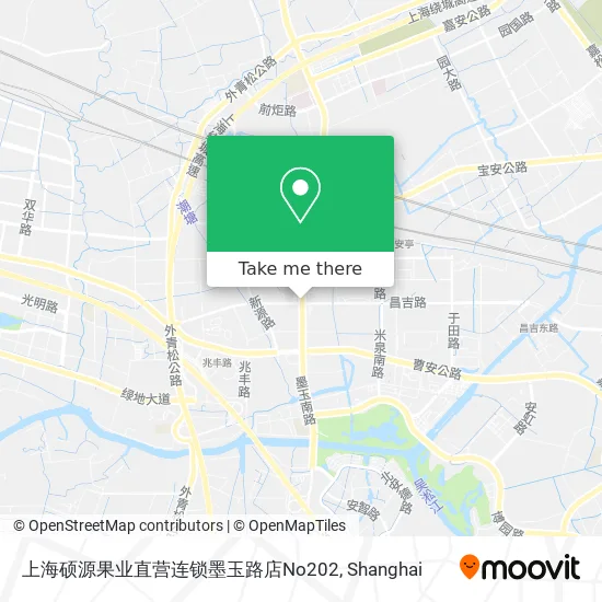 上海硕源果业直营连锁墨玉路店No202 map