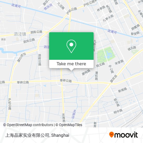 上海晶家实业有限公司 map