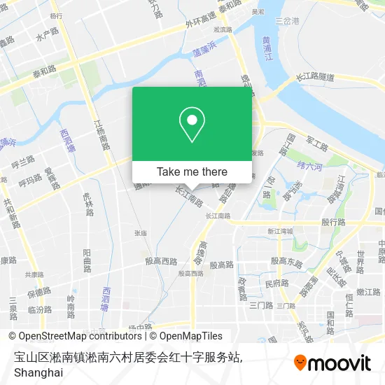 宝山区淞南镇淞南六村居委会红十字服务站 map