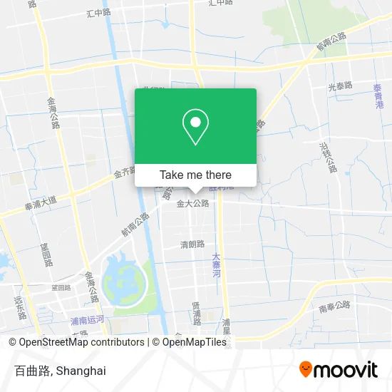 百曲路 map