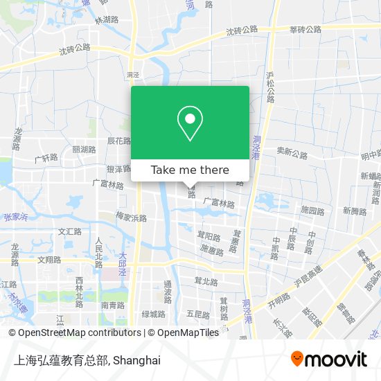上海弘蕴教育总部 map