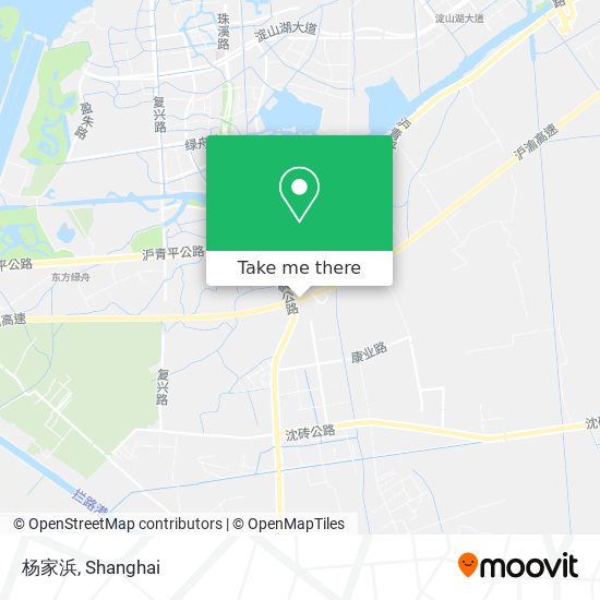 杨家浜 map