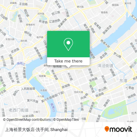 上海裕景大饭店-洗手间 map