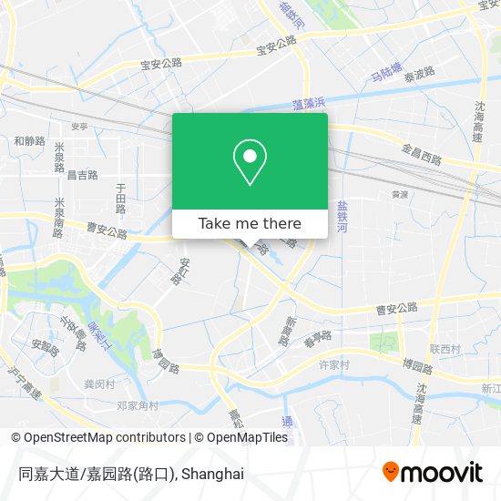 同嘉大道/嘉园路(路口) map