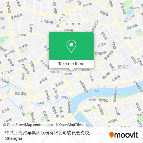 中共上海汽车集团股份有限公司委员会党校 map
