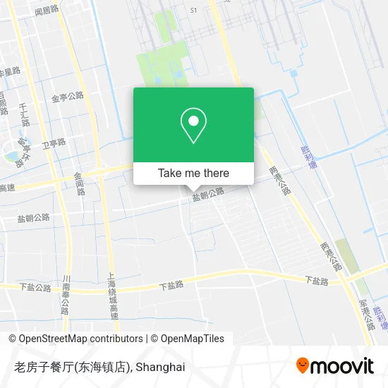 老房子餐厅(东海镇店) map
