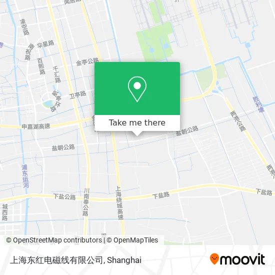 上海东红电磁线有限公司 map