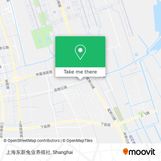 上海东新兔业养殖社 map