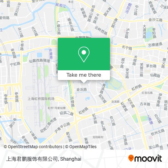 上海君鹏服饰有限公司 map