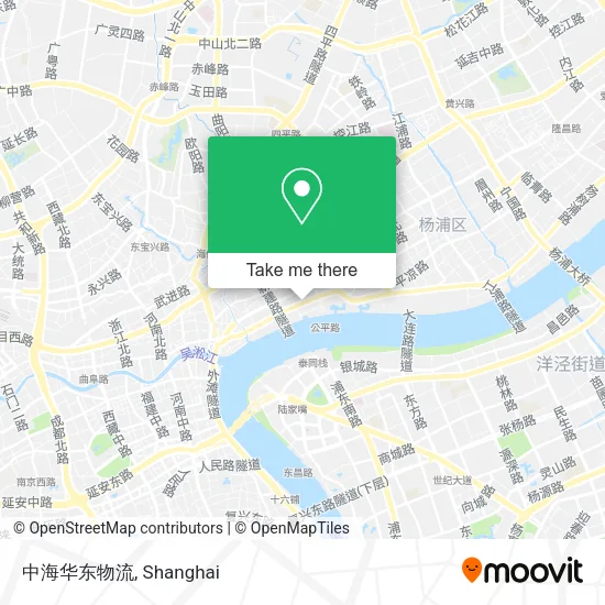 中海华东物流 map