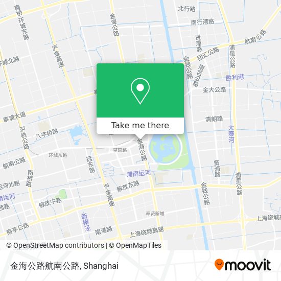 金海公路航南公路 map