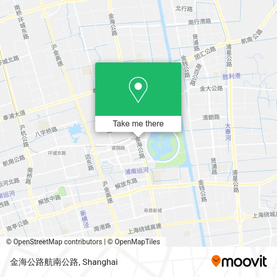 金海公路航南公路 map