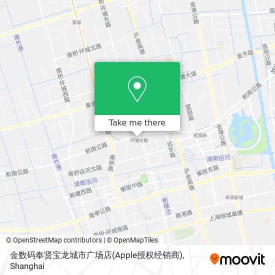 金数码奉贤宝龙城市广场店(Apple授权经销商) map