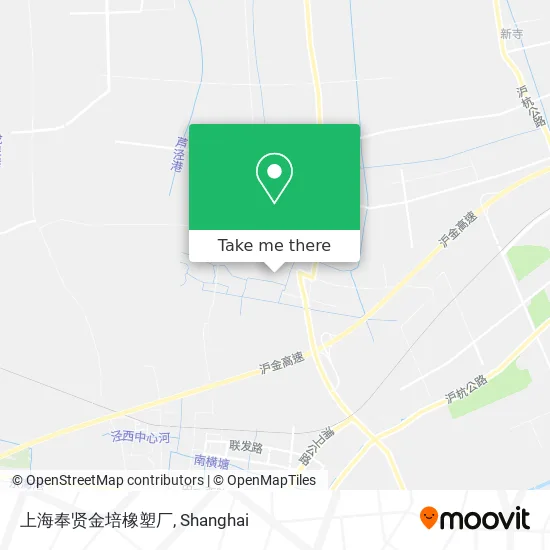 上海奉贤金培橡塑厂 map