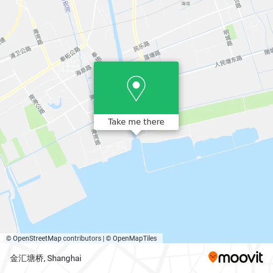 金汇塘桥 map