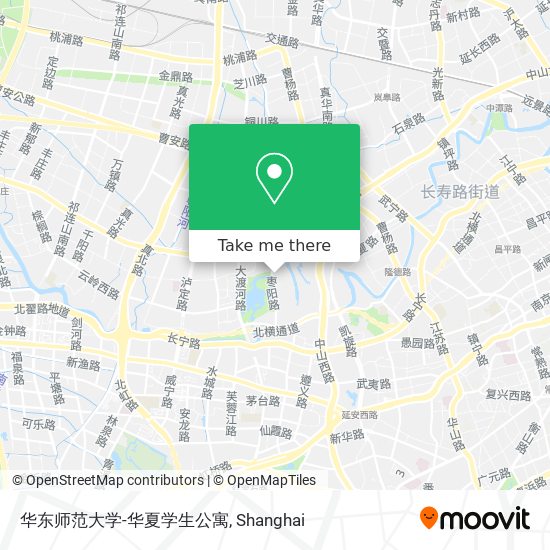 华东师范大学-华夏学生公寓 map