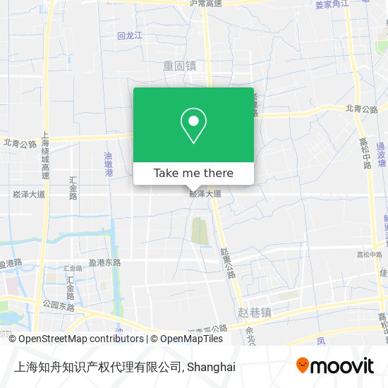 上海知舟知识产权代理有限公司 map