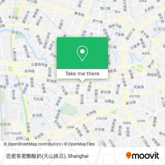 思蜜客蜜酿酸奶(天山路店) map