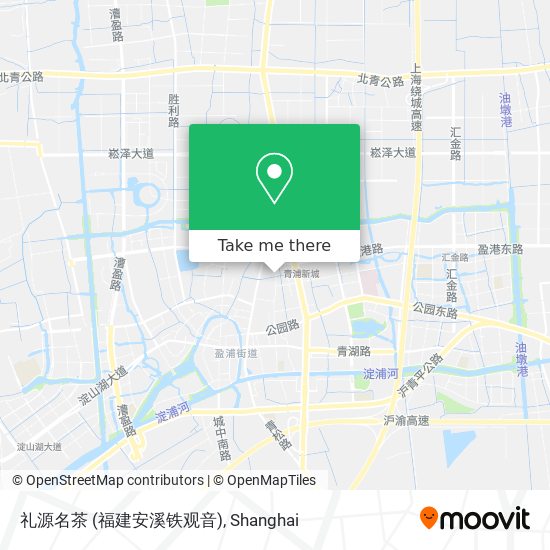 礼源名茶   (福建安溪铁观音) map