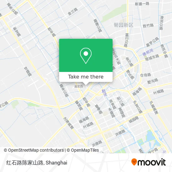 红石路陈家山路 map