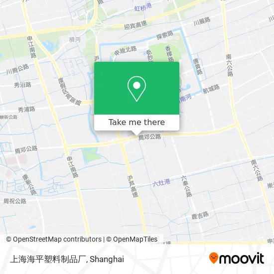 上海海平塑料制品厂 map