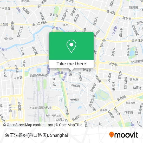 象王洗得好(泉口路店) map