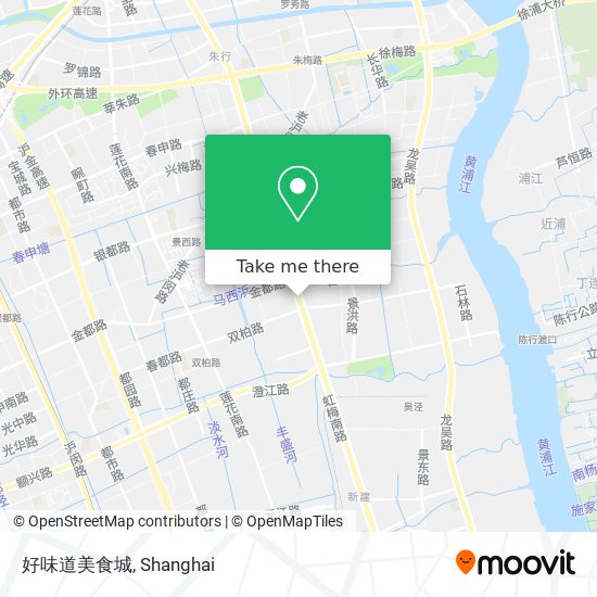 好味道美食城 map