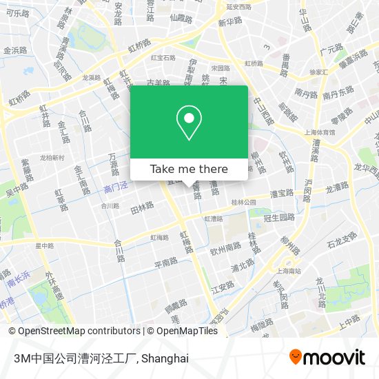 3M中国公司漕河泾工厂 map