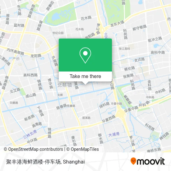 聚丰港海鲜酒楼-停车场 map