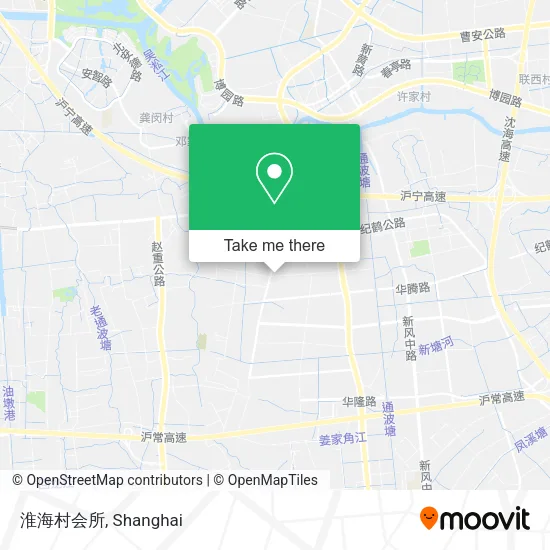 淮海村会所 map
