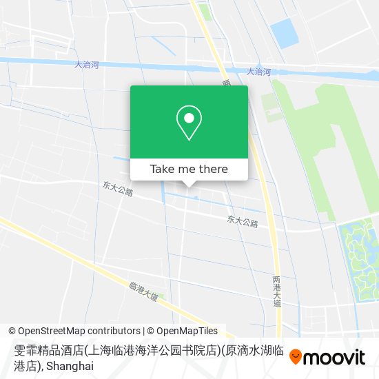 雯霏精品酒店(上海临港海洋公园书院店)(原滴水湖临港店) map